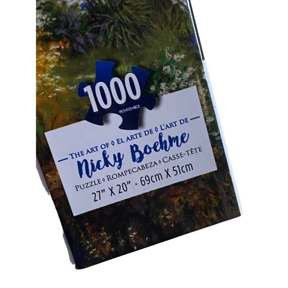 Nicky Boehme "AUTUMN WORSHIP" 1000 Piece Puzzle - NWT / Sealed - Picture 3 of 4